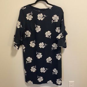 Banana Republic Hibiscus Shift Dress